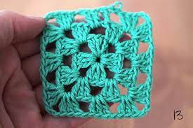 More images for how to make a granny square crochet » Granny Square How To Crochet A Basic Granny Square Haak Maar Raak