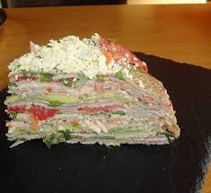Epingle Sur Plat Avec Salade