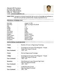 The manager/ it administrator address dear miss/mr. 20 Resume For Tourism Students