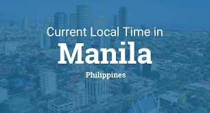 Though production time will not be affected, the extra security that our team and lgus are taking may affect delivery time. Current Local Time In Manila Philippines