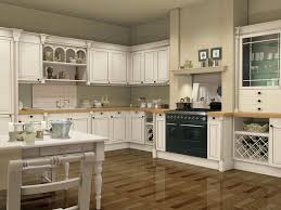 white cabinets light brown wooden sets
