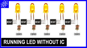 Sebelum dimulai, siapkan dahulu komponen yang diperlukan untuk membuat rangkaian skema rangkaian lampu led berjalan. Led Berjalan Tanpa Ic Lampu Sign Tipe Lexus Trik Id Youtube