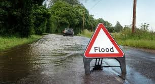 Image result for flooded road