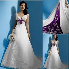 First of all, these are ballgowns with ombre blush touches on the skirt or the whole dress. Purple And White Wedding Dress Off 68 Medpharmres Com