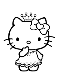 Official instagram for hello kitty 🎀 you can never have too many friends! Coloriage Hello Kitty Princesse Coloriage Gratuit A Imprimer Dessin 2020