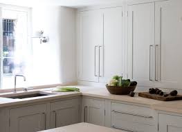 Modern Hardware In An Otherwise Traditional Kitchen Traditional Kitchen Design Contemporary Kitchen Cabinets Kitchen Cabinet Remodel
