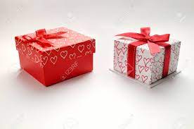 Find images of decorative boxes. Two Decorative Gift Boxes With Red Ribbon And Hearts Printed Top View White Isolated Background Stock Photo Picture And Royalty Free Image Image 46723193