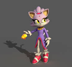 Blaze the cat render 2016 valentine version sa2prototype collaboration: Artstation Blaze The Cat Tyler Hinthorne