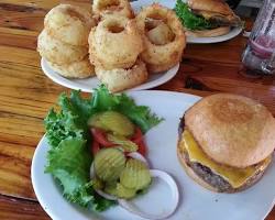 Image of Gristmill River Restaurant Burger
