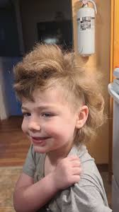 Can someone cut my son's hair this morning?