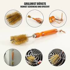Trotz der tatsache, dass grillen die bewertungen immer wieder verfälscht sind, bringen diese in ihrer drehspieß gesamtheit einen guten orientierungspunkt! Grillburste Grillrost Burste Grill Reinigungsburste Messingburste Drahtburste Eur 6 49 Picclick De