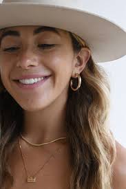 Open Back Gold Hoops