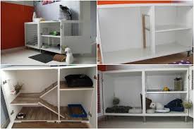 Kaninchengehege In Der Wohnung Ideen Und Tipps Zur Einrichtung Selberbauen Hasenstall Kommode Fur Holz K Kaninchengehege Kaninchenkafig Gehege Kaninchen