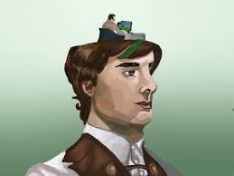 Joel/severance fanart inspired by his episode 42 intro (I also posted this 