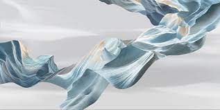 中式风格 水墨画 背景墙硬包 意境 抽象 定制面料 artwork mural abstract artwork