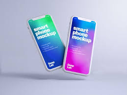 Phone Mockup With Editable Wall Phone Mockup Web Design Mockup Iphone Mockup