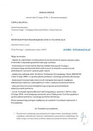 Opowiadamy się za państwem, które zdecydowanie działa na rzecz bezpieczeństwa i sprawiedliwości. Porozumienie Miedzy Gmina Skawina A Ministerstwem Przedsiebiorczosci I Technologii Skan Infoskawina
