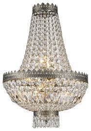 Find many great new & used options and get the best deals for french empire crystal flush basket related items to consider. French Empire 6 Light Antique Bronze Finish Clear Crystal Basket Mini Chandelier Traditional Chandeliers By Lighting Front Houzz