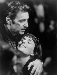 Al Pacino as Lt. Vincent Hanna and Diane Venora as Justine Hanna in "Heat",  1995