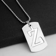 Und letzte buchstabe des klassischen und der 26. 30pcs Family Name Gift Initial Letter Z Monogram Alphabet Stainless Steel Alloy 26 English Word Sign Pendant Necklace Jewelry Pendant Necklaces Aliexpress