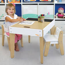 The crayola wooden table and chair set is the perfect size for home, playrooms and classrooms. Toddler Table And Chairs With Storage Ideas On Foter