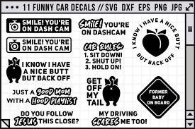 Free Free 225 Truck Funny Car Decals Svg SVG PNG EPS DXF File
