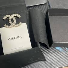 chanel double c brooch