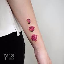 Lifetime Of A Rose By Irina Doroshenko Irinadoroshenko Watercolor Realism Realistic Color Rose Rosebu Rose Bud Tattoo Realistic Rose Tattoo Rose Tattoos