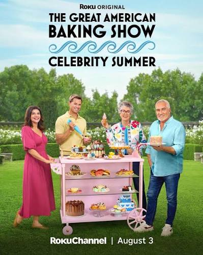 Chaos incoming... The Great American Baking Show: Celebrity Summer special  is now streaming on Roku.