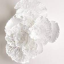 See more ideas about ceramic wall flowers, ceramic flowers, ceramics. White Ceramic Flower Wall Art