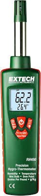 Extech RH490 Precision Hygro-Thermometer with GPP, Dew Point ...
