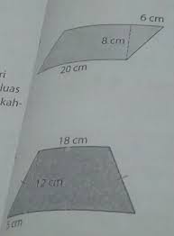 Soal nomor 4 perhatikan gambar berikut. Tentukan Luas Bangun Datar Berikut Dengan Teliti Brainly Co Id