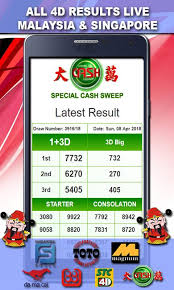 All 4d Results Live Malaysia Singapore For Android Apk Download