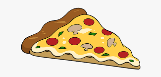 Pizza slice collection margherita and pepperoni hawaiian. Clip Art How To Draw A Pizza Slice Really Easy Drawings Hd Png Download Kindpng