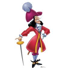 Captain Hook Disney Villains Cardboard Cutout 1555 Captain Hook Disney Peter Pan Disney Disney Villians