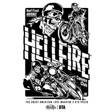 Hellfire Canyon Club By Zach Shuta Ilustrator Ilustrasi Desain Grafis
