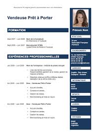 Exemple De Cv Gratuit