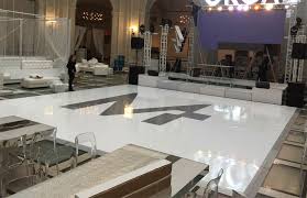 A Single Roll Of High Gloss White Removable Floor Vinyl Can Transform A Tired Looking Dance Floor With A Clean Seamless And Fresh Appearance