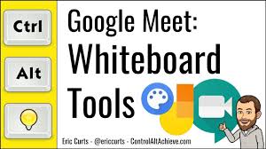 Google Meet Whiteboard Tools For Google Meet Youtube In 2020 Digital Learning Classroom Google Classroom Elementary Online Teaching