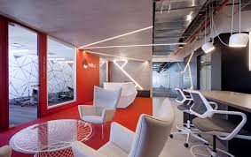 Red Hat Offices Mexico City Office Snapshots Modern Office Interiors Modern Office Design Office Interior Design