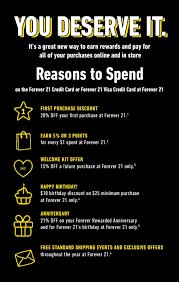 Card_benefit Forever 21