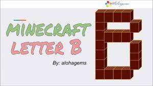 I made this all by hand from fontstruck.com with 204 characters. Draw Minecraft Font Dyi Letter B In Google Slides Minecraft Font Lettering Letter B