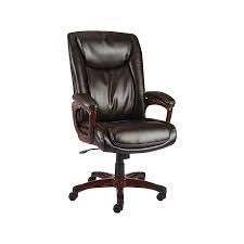 staples westcliffe bonded leather computer and desk chair brown 50219r cc staples westcliffe bonded leather office chair