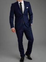 Paul Costelloe Carney Ocean Blue Slim Fit Suit Blue Slim