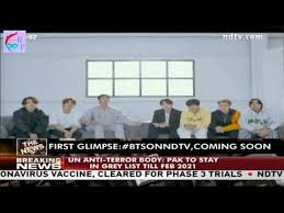 Right at the start of the interview, bts member jin told ndtv, . Bts Mania X Ndtv First Glimpse They Literally Said Btsonndtv Coming Soon Read Description Youtube