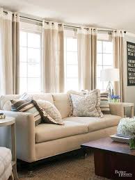 Check spelling or type a new query. 19 Impactful Ways To Dress Multiple Windows In A Row Window Treatments Living Room Neutral Living Room Design Neutral Living Room