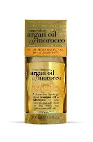 Sometimes called liquid gold, argan oil offers beneficial nutrients for your hair including vitamin e. Ogx Light Moroccan Argan Oil Penetrating Oil For Fine Brittle Hair Shop Ogx Light Moroccan Argan Oil Penetrating Oil For Fine Brittle Hair Shop Ogx Light Moroccan Argan Oil Penetrating