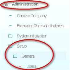 sap business one user admin setting up users licenses in