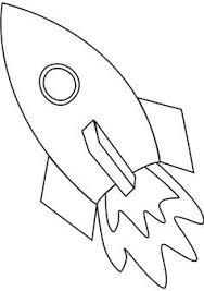 Applikation Spaceship Kinder Malerei Rakete Ausmalbilder Jungs