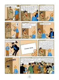 En passant, il regarda tristement le ruisseau où était tombé son livre ; Le Tresor De Rackham Le Rouge Tintin Com